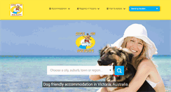 Desktop Screenshot of dogsonholidays.com.au