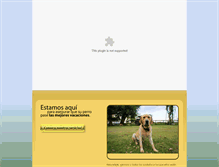 Tablet Screenshot of dogsonholidays.com.ar
